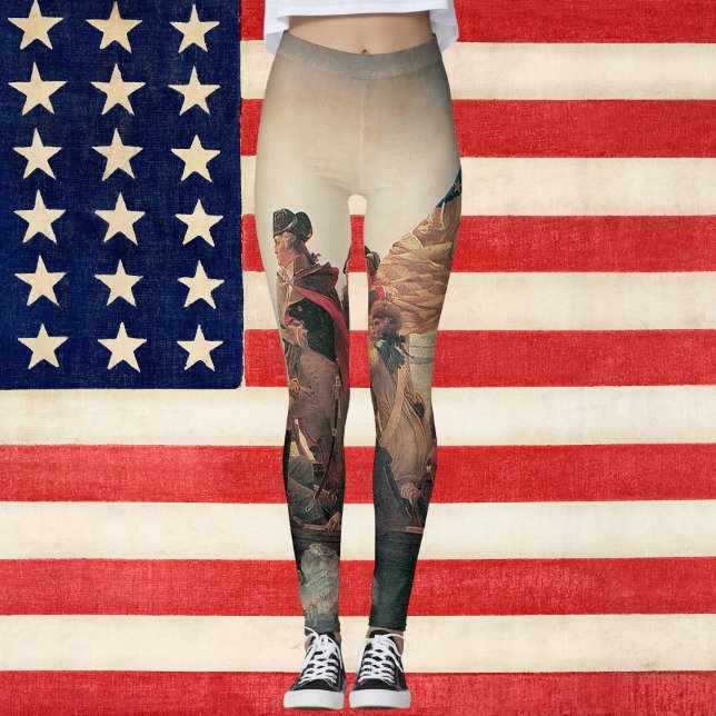 Washington Crossing the Delaware by Emanuel Leutze Leggings (Creator Uploaded)