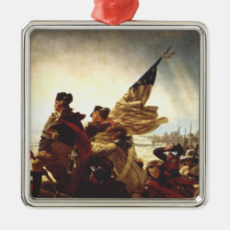 Washington Crossing the Delaware by Emanuel Leutze Metal Tree Decoration
