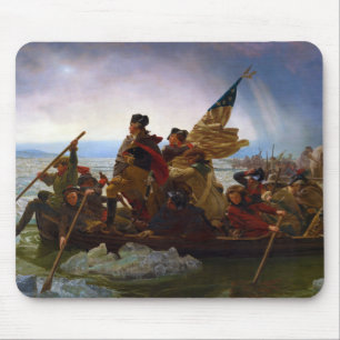 Washington Crossing the Delaware by Emanuel Leutze Mouse Pad