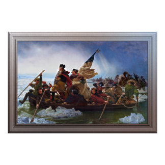 Washington Crossing the Delaware by Emanuel Leutze Photo Print