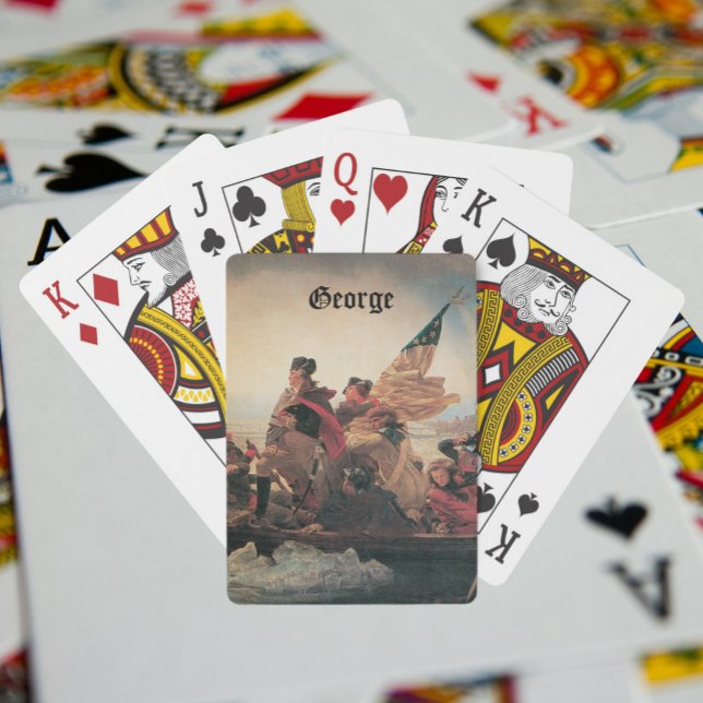 Washington Crossing the Delaware by Emanuel Leutze Playing Cards (Creator Uploaded)