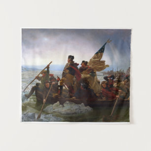 Washington Crossing The Delaware by Emanuel Leutze Tapestry