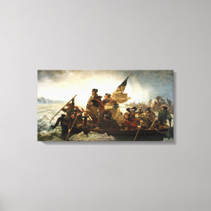 Washington Crossing the Delaware Canvas Print
