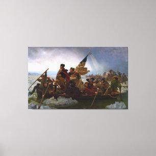 Washington Crossing the Delaware Canvas Print
