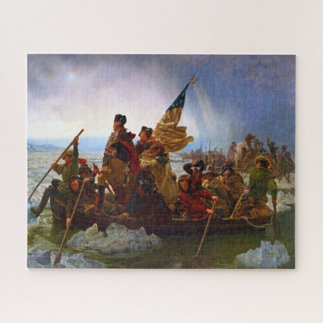 Washington Crossing the Delaware │ Emanuel Leutze Jigsaw Puzzle (Horizontal)