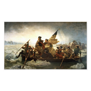 Washington Crossing the Delaware Photo Print