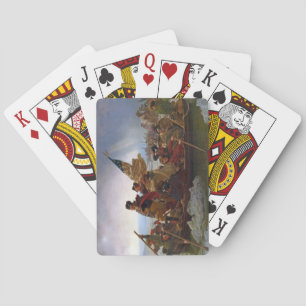 Washington Crossing the Delaware River Playing Cards