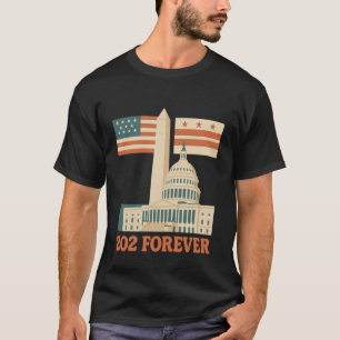 Washington D.C. 202 Forever- Monument and US Capit T-Shirt