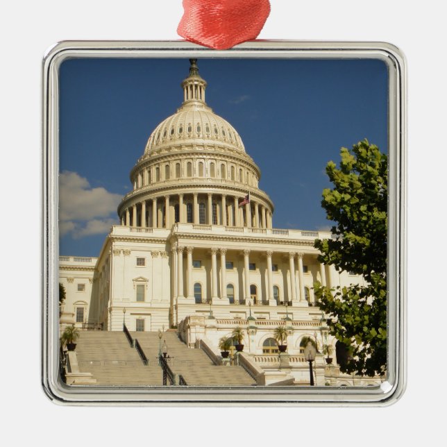 Washington D.C. Capitol Building Metal Tree Decoration (Front)