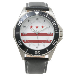 Washington D.C. City flag Watch