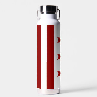 Washington D.C. city flag Water Bottle