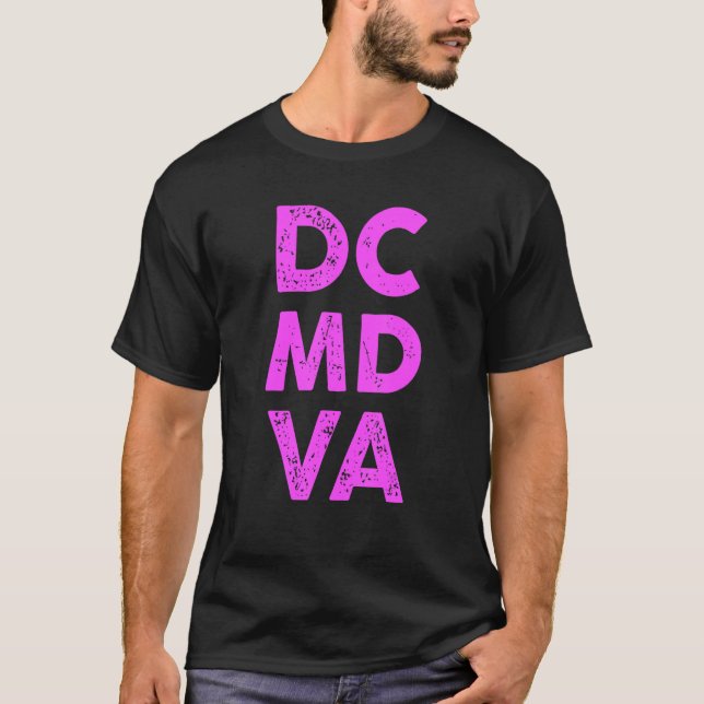 Washington D C  DMV Native T-Shirt (Front)