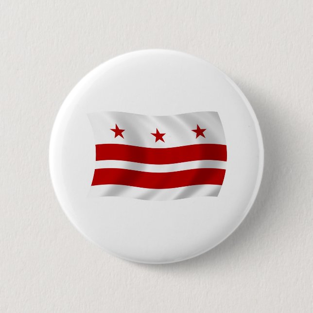 Washington D.C. Flag Button (Front)