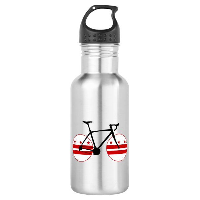 Washington D.C. Flag Cycling 532 Ml Water Bottle (Front)