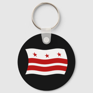 Washington D.C. Flag Keychain