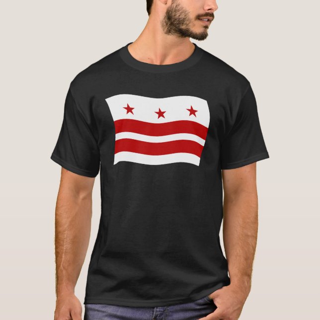 Washington D.C. Flag Shirt (Front)