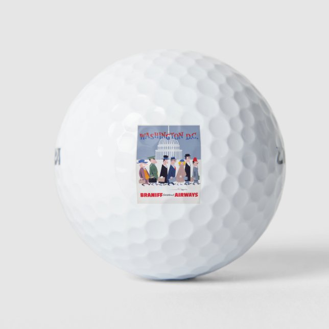 Washington D.C. Golf Balls (Front)