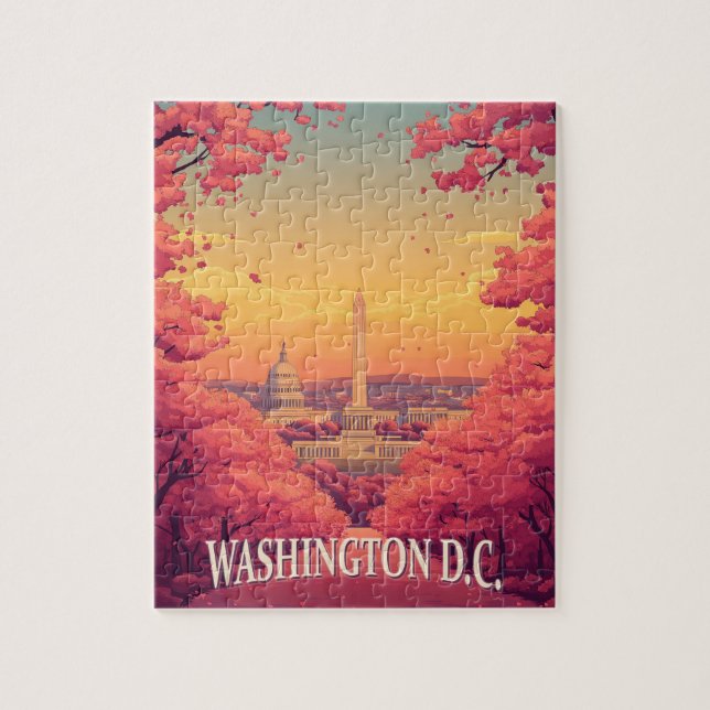 Washington D.C.  Jigsaw Puzzle (Vertical)