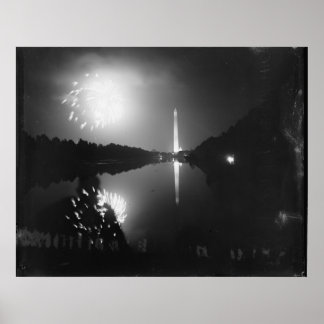 Washington D.C.; July 5th, 1939, Fireworks Poster