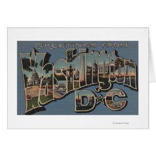 Washington D. C. - Large Letter Scenes