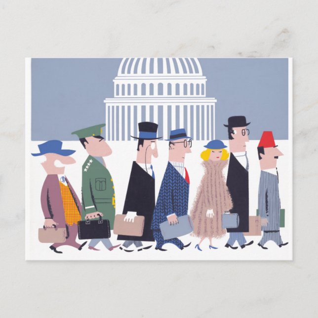 Washington D.C. Postcard (Front)