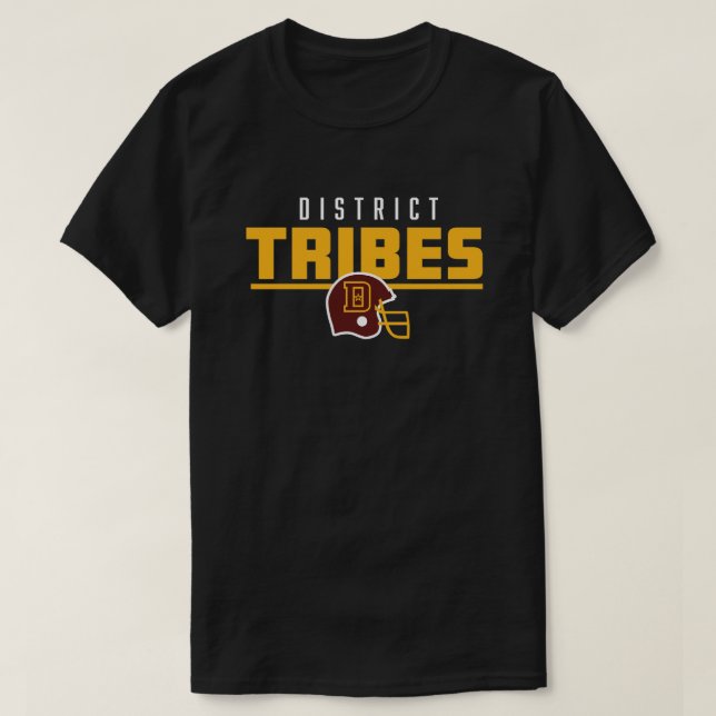 Washington D.C. Sports District Tribes T-Shirt (Design Front)