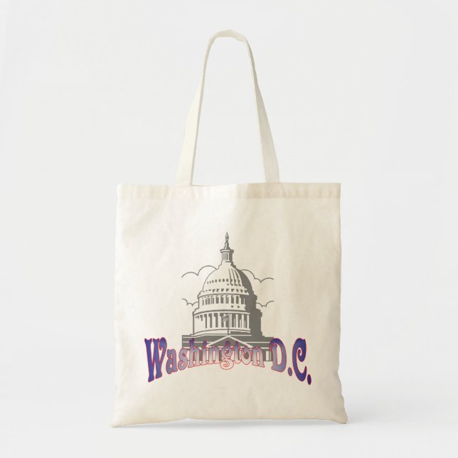 Washington D.C. Tote Bag (Front)