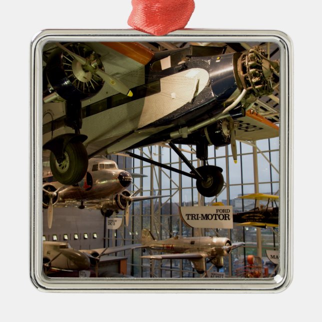 WASHINGTON, D.C. USA. Aircraft displayed in Metal Tree Decoration (Front)