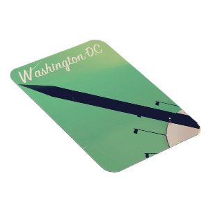 Washington D.C Vintage travel poster Magnet