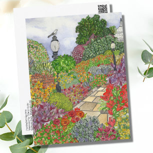 Washington D.C. Watercolor Postcard