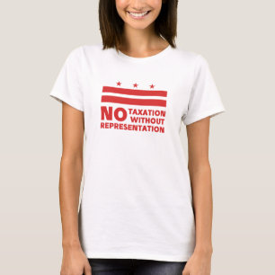 Washington DC 51 statehood no taxation T-Shirt