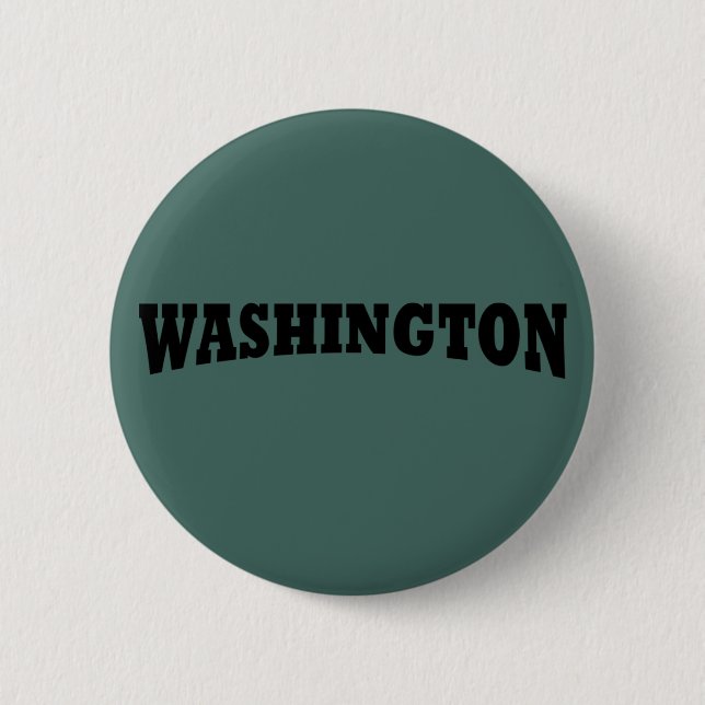 Washington DC 6 Cm Round Badge (Front)