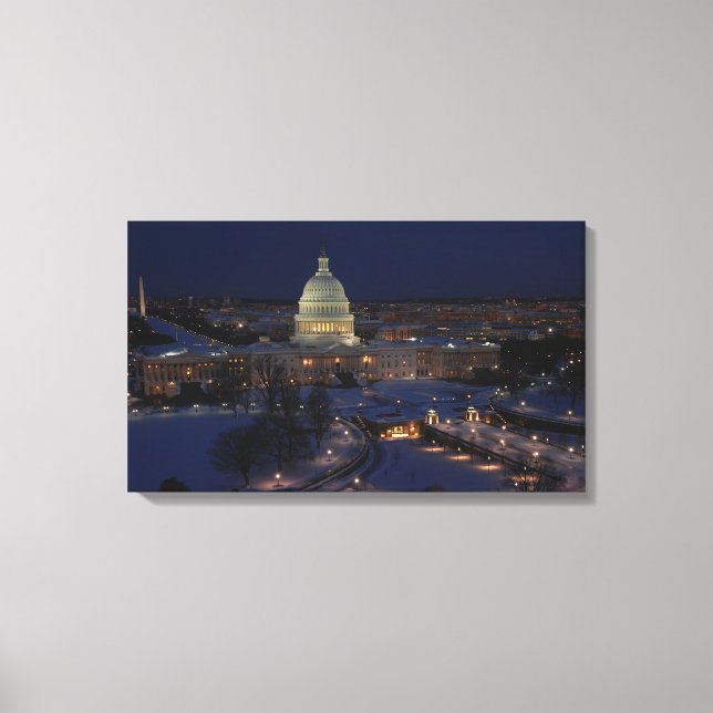 Washington DC Canvas Print (Front)
