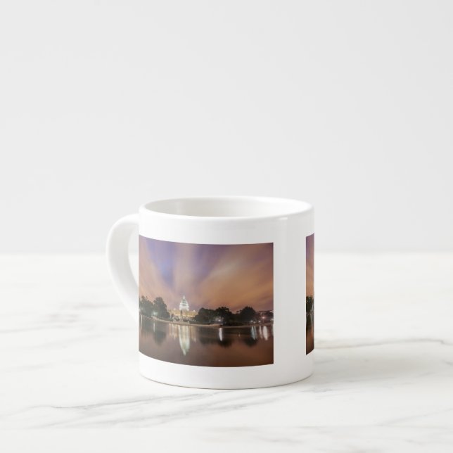 Washington DC, Capitol Building Espresso Cup (Front Left)