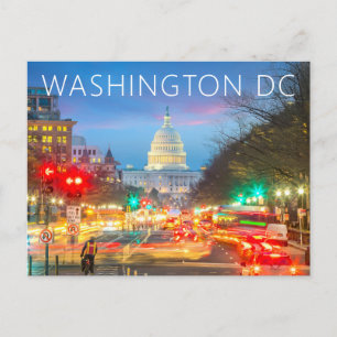 Washington DC Capitol Building Postcard