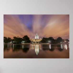 Washington DC, Capitol Building Poster