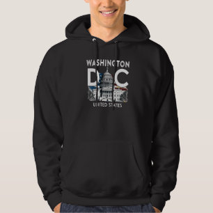 Washington DC Capitol Hill USA Souvenirs Gifts Men Hoodie
