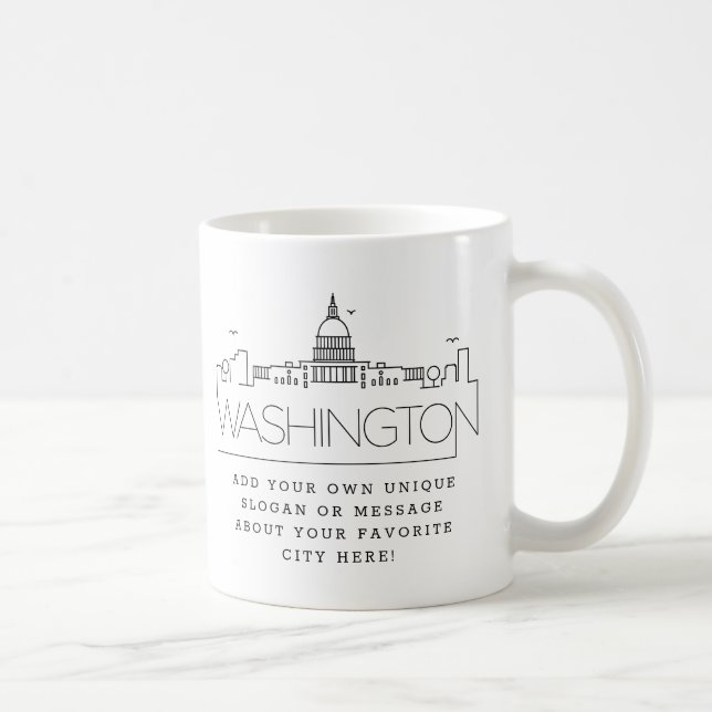 Washington DC | City Skyline Mug (Right)