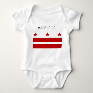 Washington DC Custom Baby Bodysuit