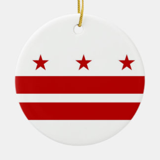 Washington DC Custom  Ceramic Tree Decoration