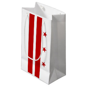 Washington DC flag Small Gift Bag