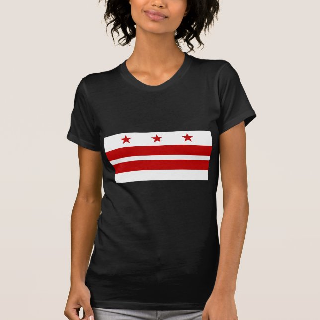Washington DC Flag T-Shirt (Front)