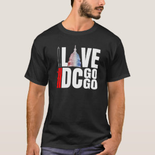 Washington DC I Love Go Go Music 13 T-Shirt