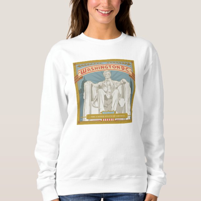 Washington DC | Lincoln Memorial Sweatshirt (Front)