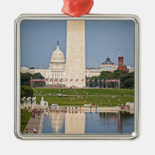 Washington DC Mall Metal Tree Decoration
