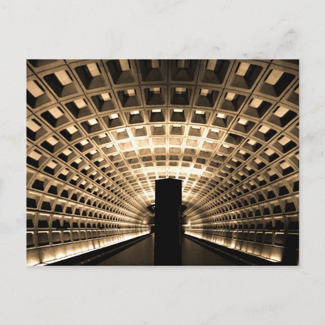 Washington DC Metro Station Postcard (Front)
