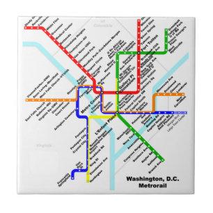 Washington DC metro tile