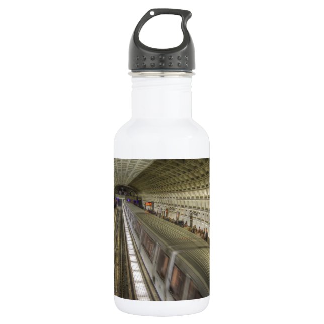 Washington DC Metro Train Station 532 Ml Water Bottle (Front)