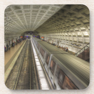 Washington DC Metro Train Station Coaster