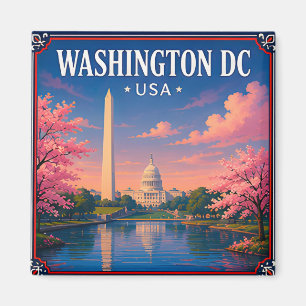 🏛️ Washington DC Monument Memory From Capital 🏛️ Magnet